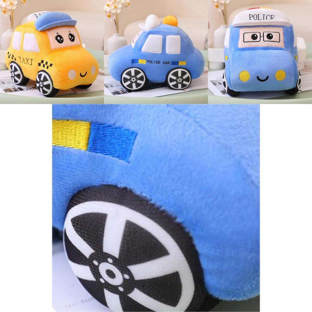 Cartoon Plush Car Pillow Toy- Perfect Gift For Boys On Children's Day