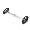 Picture Hanging Level Tool ABS Frame Positioning Tool Alignment Ruler with Built in Level for Accurate Wall Decoration