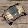 Audio Power Fuse Holder Stereo Distribution Block Box Digital Display) 150A) Distribution Block, Car Stereo Fuse Block Fuse Car (150A)