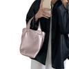 Elegant Bucket Bag Large Capacity Women's Tote Bags Ins Soft Leather Handbag  Outdoor
