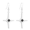 Trendy 2024 Summer Star Cross Earrings for Women - Sweet, Cool, and Spicy Style