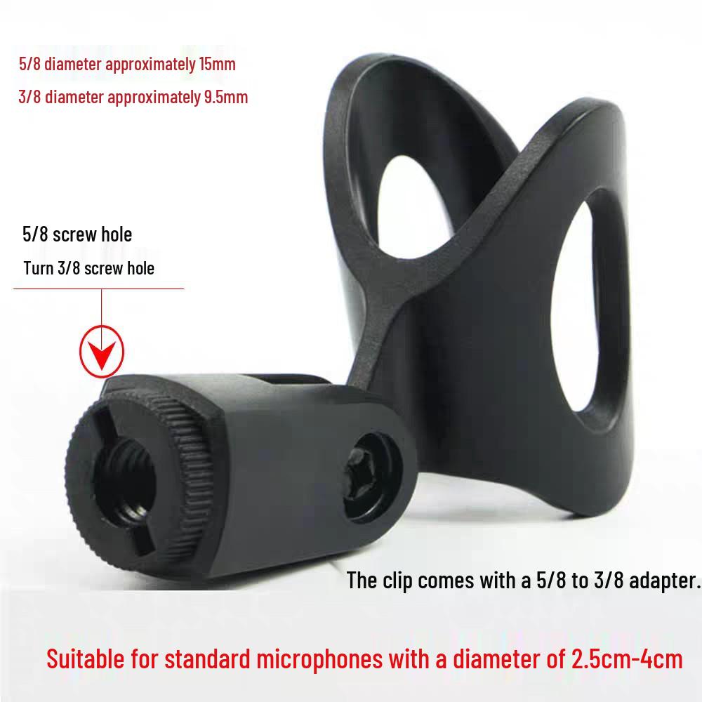 Adjustable Desktop Tripod for Wired/Wireless Microphones - Perfect for Live Streaming