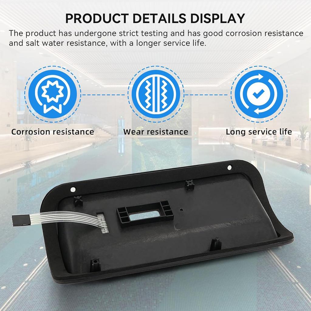 Bezel and Keypad Assembly Kit Pool Heater Replacement Control Panel Pool Heater Replacement Part Perfect for Pool Heater