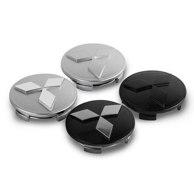 4PCS Car Wheel Center Hub Caps Auto Huncap Covers Accessories For Ralliart Lancer EX Outlander ASX Competition Mirage