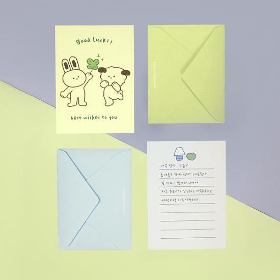 Ocheck Friends Mini Stationery Set, a Popular Phrase In Korea