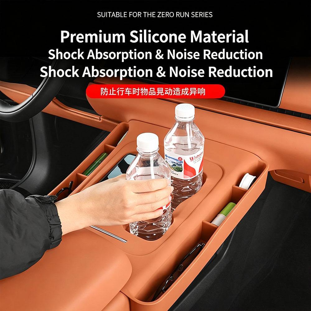 For Leapmoto C10/C16 Wireless Charging Protection Cover, Central Control Cup Holder Pad, Upgraded interior accessories
