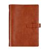 A5 Student Leather Loose-leaf Notebook, Work Notepad, Lined/grid/blank Pages, Business Meeting Record Book, Diary, Subject Notes