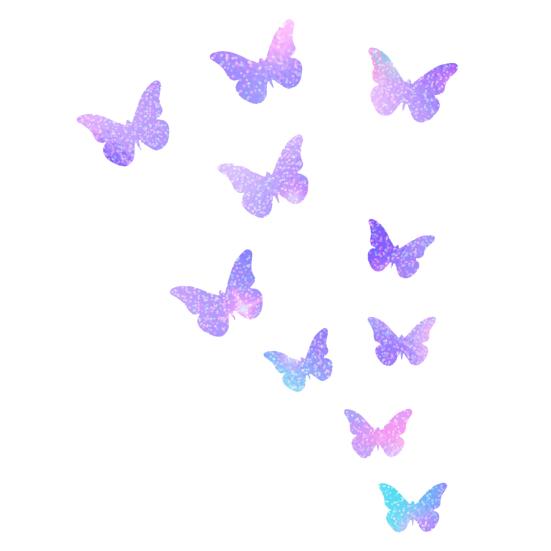 Glow in The Dark Butterfly Wall Decals Luminous Butterfly Stickers