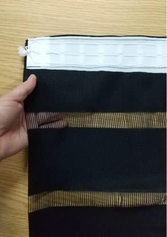 Funny String Urban Black 95cm x 176cm [2-Way Type]