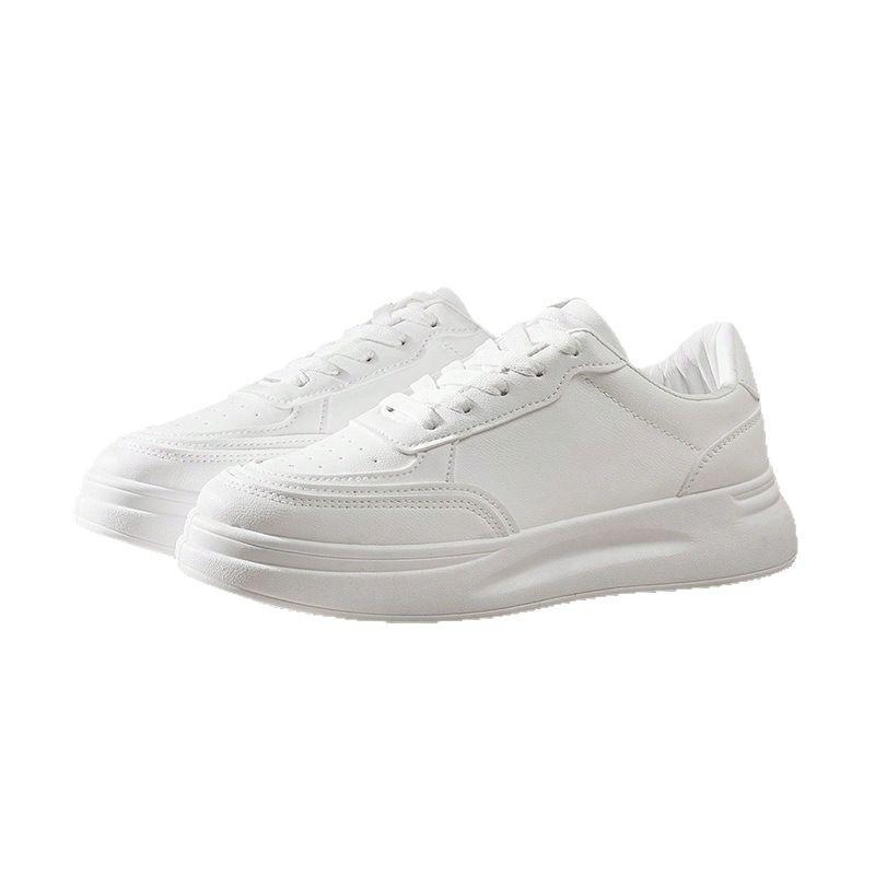Height-increasing Lace-up Sports and Leisure Single Shoes Spring and Summer New Student Thick-soled Breathable Non-slip Board Shoes