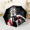 Football Player Celebration Gesture Automatic Umbrella Sturdy 8-Rib Shaft Foldable Design Travel Essential Fashion Lovers