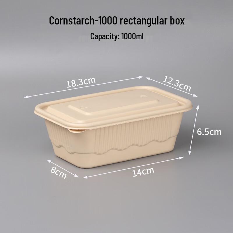 

Eco-Friendly Degradable Corn Starch Food Containers