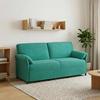 3 Seater Sofa Turquoise 198 X 83 X 95 Cm Velvet