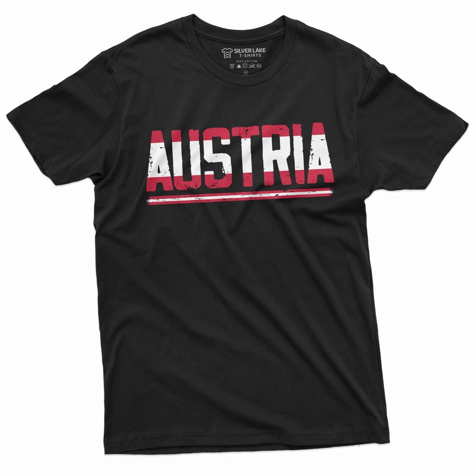 Austria T-shirt Austrian Coat of arms Patriotic Independence day Flag shirt XXXXL