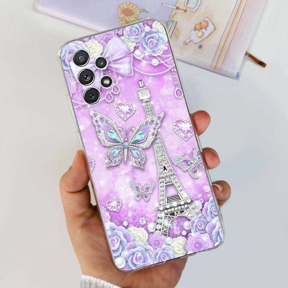 Stylish Soft Silicone Case For Samsung Galaxy A33 A53 A73 5G Clear TPU Phone Back Cover For Samsung A73 A53 A33 A336B A53B A736B