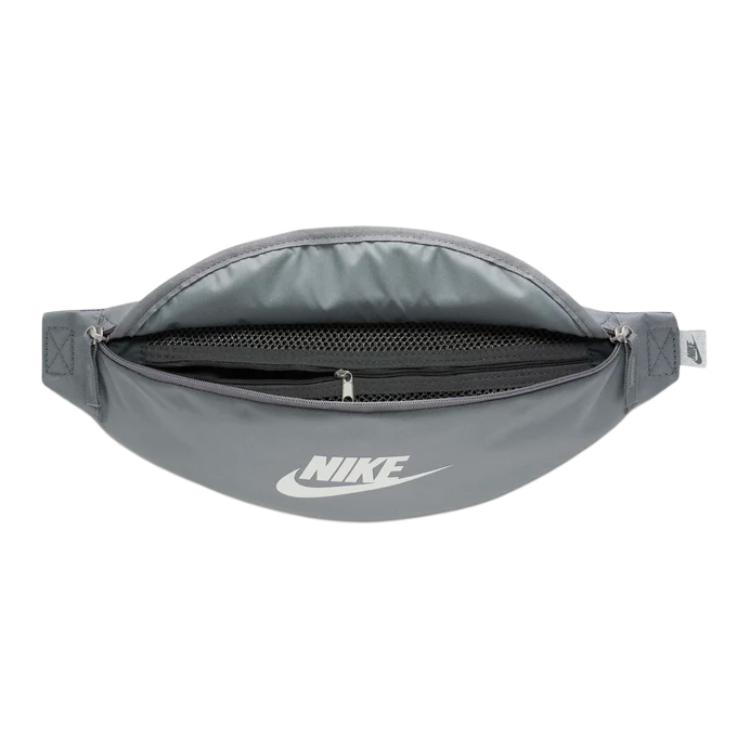 Nike Heritage Polyester Fanny Pack Regular Unisex Gray DB0490-084