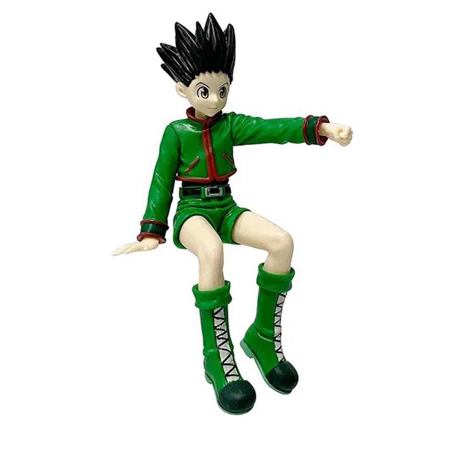 Christmas 12cm Hunter x Hunter Gon Freecss Anime Figure Killua Zoldyck Action Figure Figurine Model Car Ornaments Toys Gift