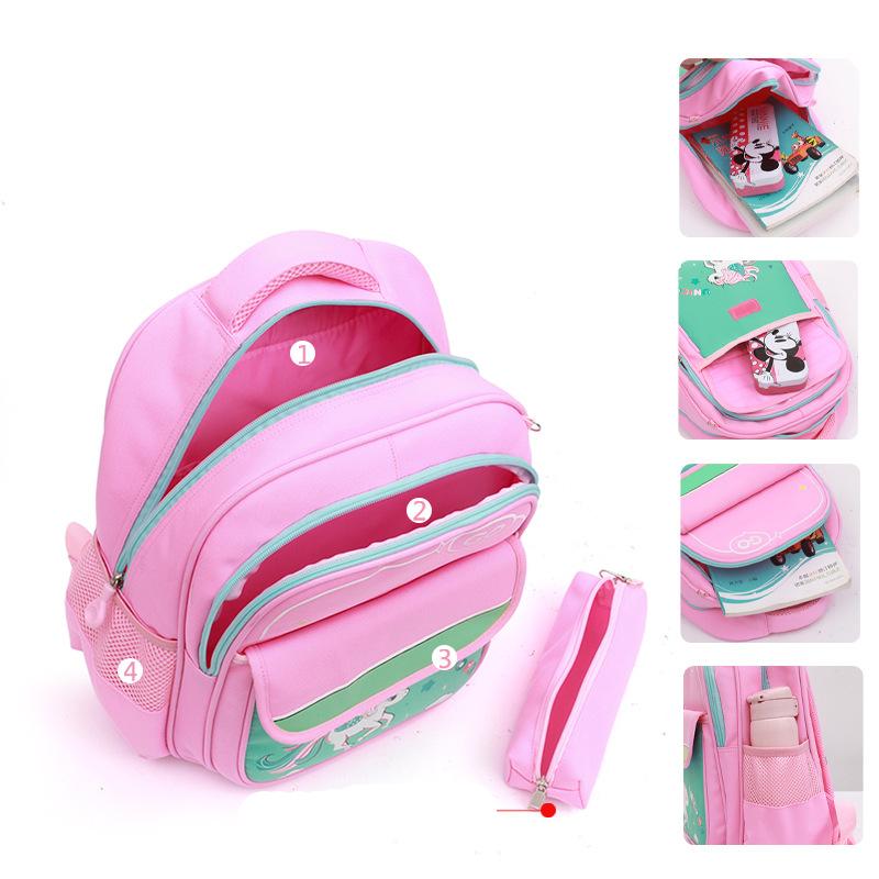 2023 New Primary School Students Schoolbag Men and Women Universal Sweet and Lovely Children's Shoulders Backpacks