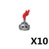 MOC Medieval Knight Building Block Helmet Mask Soldier Weapon Short Trident Shoulder Armour Vest Gun Hoe Axe Sword Toy Gift K127