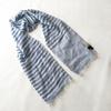 Used Beautiful condition, Brooks Brothers 100% linen, hemp, stole, made in Italy, striped