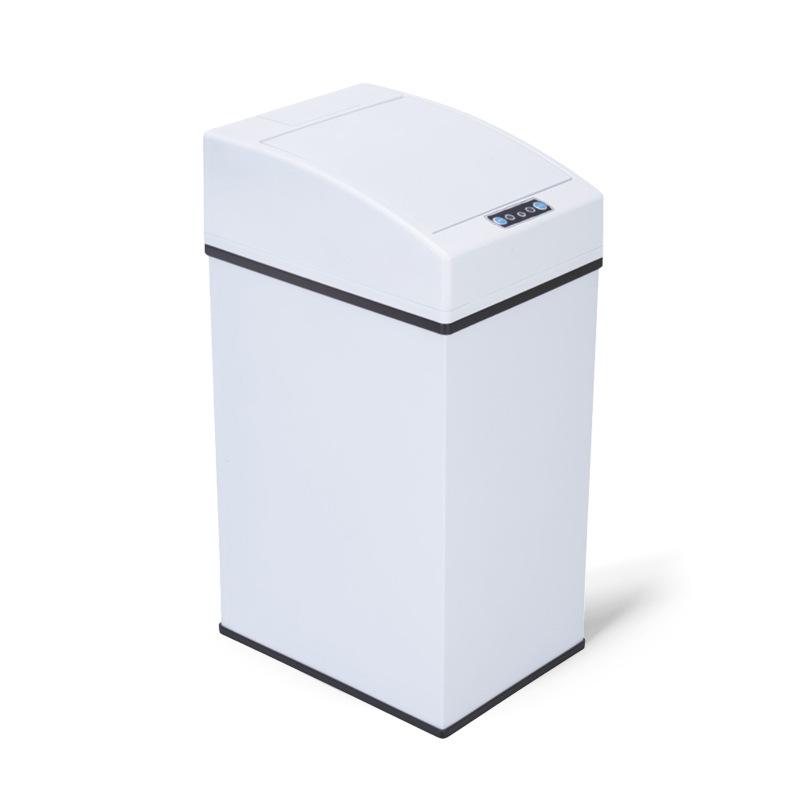 Smart Trash Can Inductive Living Room Waste Bins Automatic Sensor Bathroom Anti Odor Garbage Can Stainless Steel Litter Bin