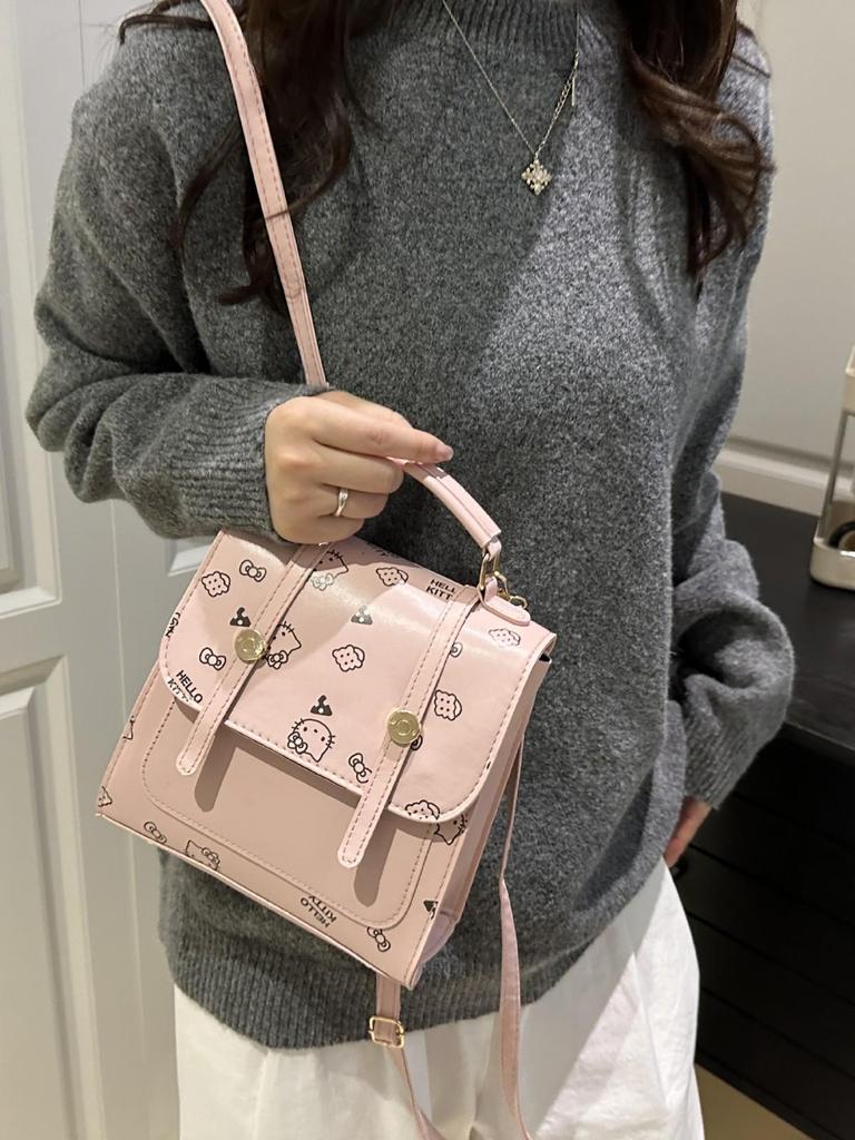 Damen Sommer 2025 Minimalistische Retro Schultertasche & Vielseitiger Rucksack