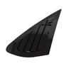 For Ford Focus Sedan 2005-2008 Car Rear Louver Window Side Shutter Cover Trim Sticker Vent Scoop ABS Carbon Fiber Accessories