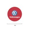 2026 Hot 2Pcs Car Coaster Water Cup Mat Non-Slip Pad For Volkswagen VW Golf Amarok Beetle GTI Magotan T-ROC T-Cross Polo Atlas ID3 Tiguan zs5