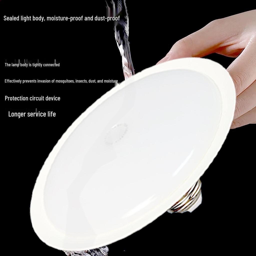 Energy-Saving Waterproof UFO LED Pendant Light with E27 Screw Base and Super Bright Lamp Beads