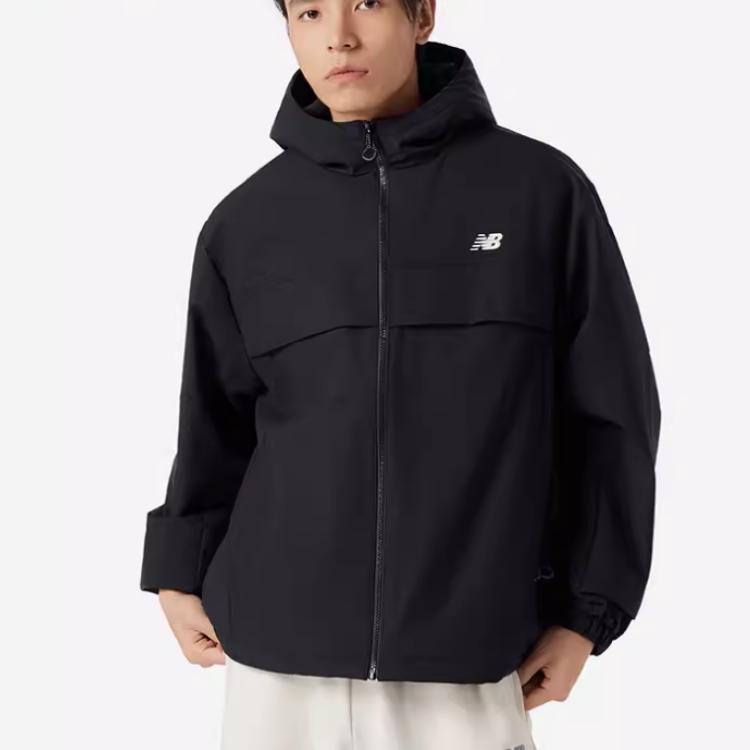 New Balance Jacken & Mäntel Herren Schwarz AMJ41300-BK