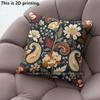 Vintage Floral Paisley Pillow Covers Pattern Cushion Cover Suitable for Sofa Bedroom Car Pillow Cover