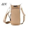 Protective Bottle Sleeve with Pocket Crossbody Water Cup Carrier, Wear-resistant Phone Pocket, Drawstring Small Item Storage Bag Closure Portable