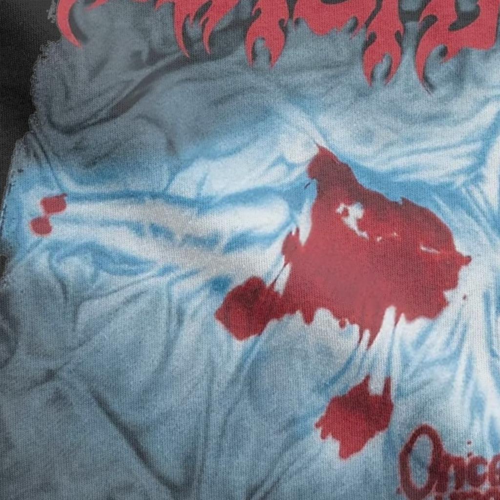 Funny Deicide T-Shirt Men Crew Neck Pure Cotton T Shirts Band Short Sleeve Tees Plus Size Clothing