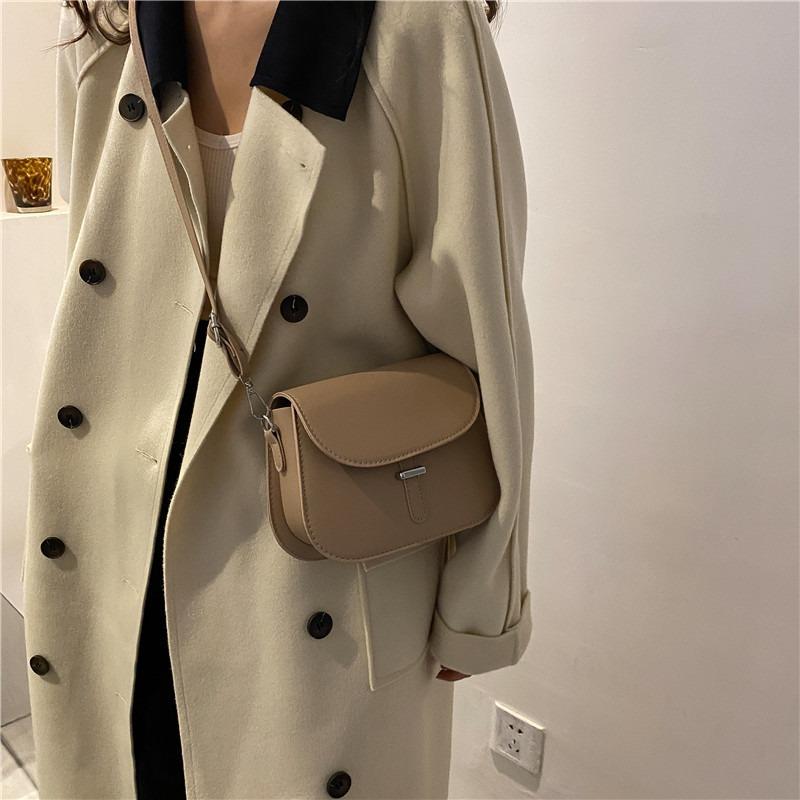 Bag Women's Winter New Fashion Retro Messenger Bag Casual Commuter Shoulder Bag Saddle Bag Women's Bag