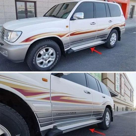 Compatible Side Steps for Land Cruiser LC100 LC200 FJ100 4700