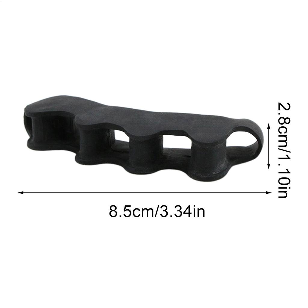 1 Pair 5 Hole Correct Toes Spacers Foot Corrector Big Toe Separators Reusable All Shoe Divider for Women Men Elderly Gym Yoga