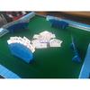 1PC Hands Free Playing Card Holders Plastic Table Top Desk Games Holder Blue