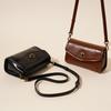 First layer cowhide envelope bag spring and summer retro leather women's bag high-end sense simple and versatile portable shoulder messenger bag
