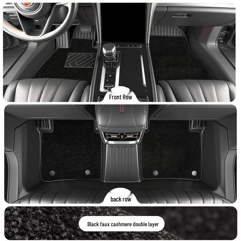 Hongqi H6 2023-2025 Full Coverage TPE Floor Mats - Interior Car Decor Accessories