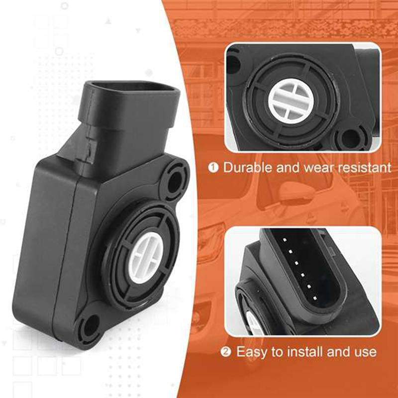 2PCS Throttle Position Sensor 2603893C91 133284 For Williams Controls 131973 Throttle Position Control Sensor Car чёрный