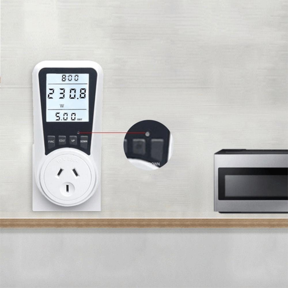 Backlight Electrical Energy Monitor Socket Digital Display Power Meter  Energy Testing