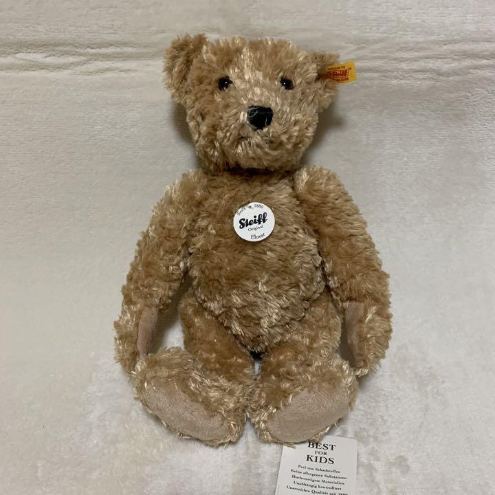 

[USED] Steiff Elmer Brown Teddy Bear 32cm