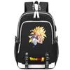 Anime Dragon Ball Canvas Backpack for Boy Girl Back To School Book Bag Anti Theft Travel Bag Student Waterproof Backpack Men Women Travel Leisure Bag