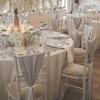 1Pc 29.5*78.7 Inches Chiffon Wedding Chair Decoration for Wedding Banquet Holiday Party Decoration