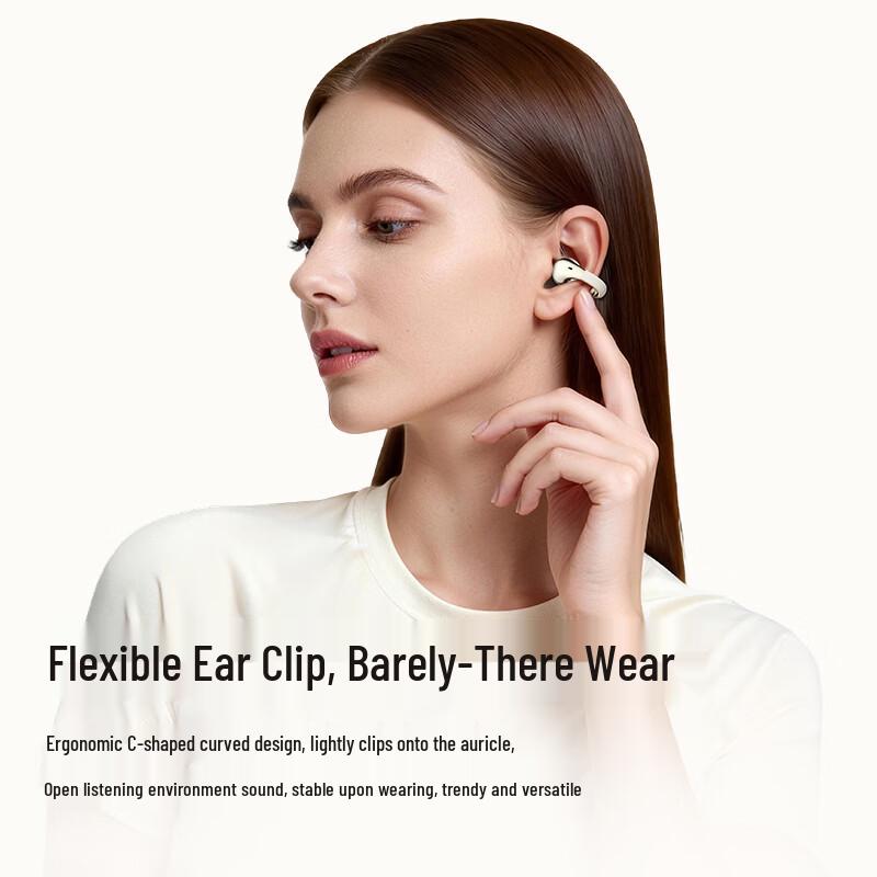 Lanston TS31 Open-Ear Wireless Bluetooth Ear-Clip Headphones