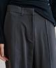 SIS A Smoke Cutout Wide Slacks [Charcoal]