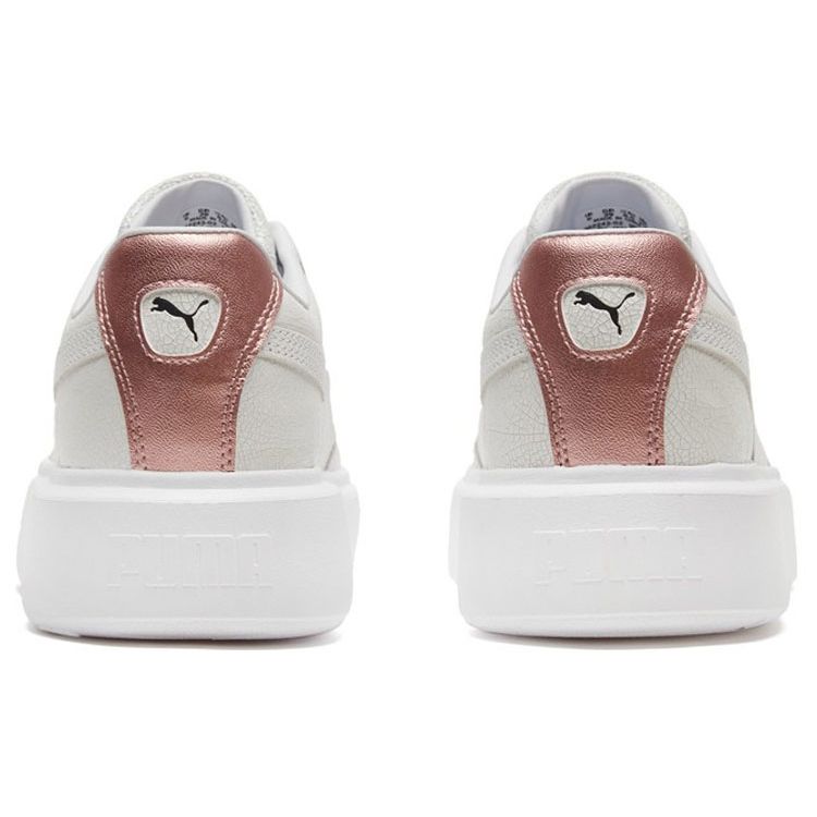 Puma Oslo Maya Slip Resistant Durable Breathable Low Top Skate Shoes Women Sneaker White 382243-02