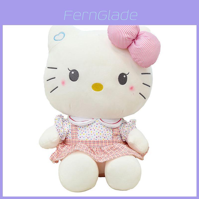 Cute Kt Cat Plush Toy Soft Stuffed Animal Doll Wholesale Gift For Birthdays