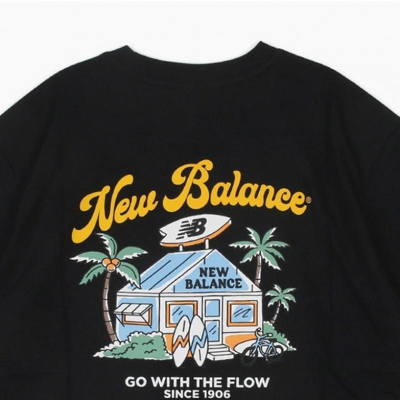 New Balance Uni Nb Board Shop Short Sleeve Tee Semi Overfit Nbnefco243 19 Short Sleeve Tee