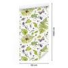 Fern with Butterflies Wallpaper for Living Room and Bedroom 50x1000